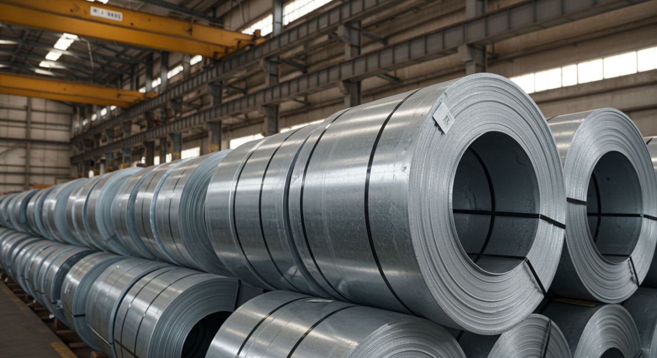 Farklı kalite sınıflarında Erdemir HRP sac ruloları ve plakaları