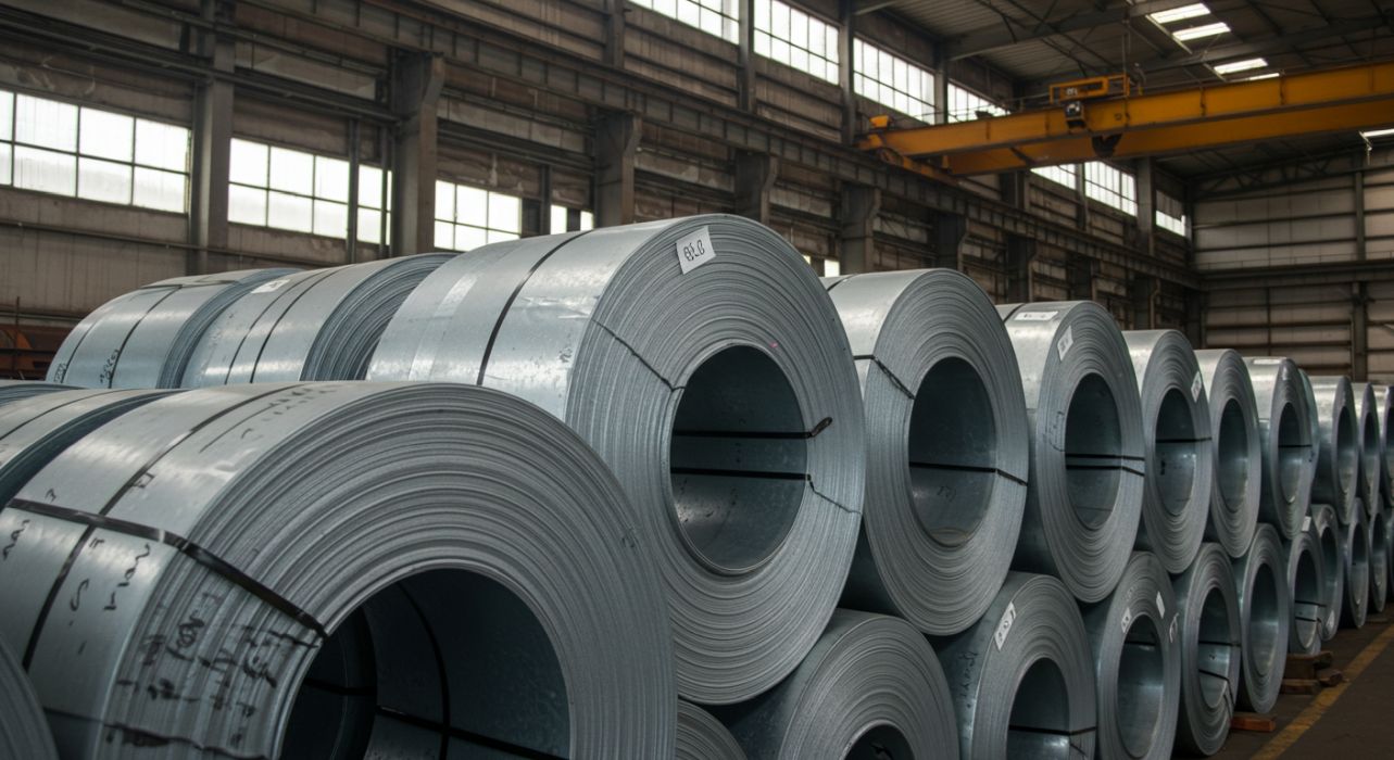 Otomotiv ve beyaz eşya sektöründe kullanılan yüksek kaliteli galvanil sac