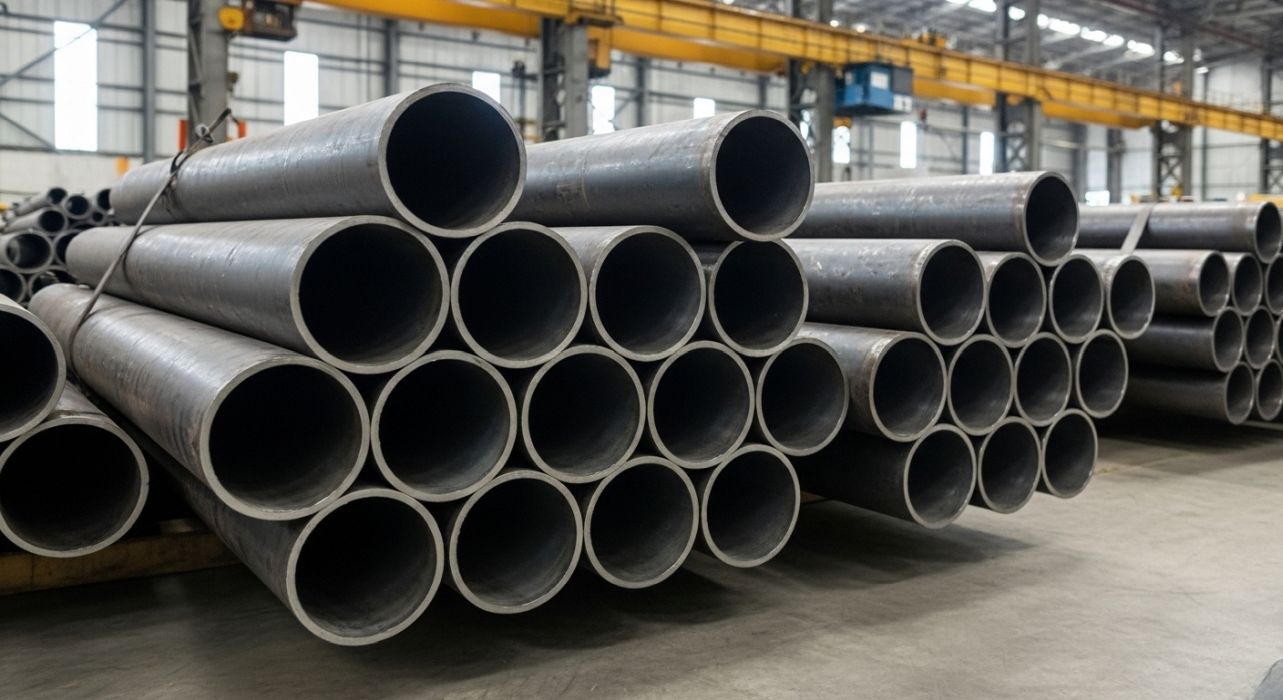 Karbon çelik boru vs galvanizli çelik boru Stokta bekleyen çeşitli ebatlarda karbon çelik borular