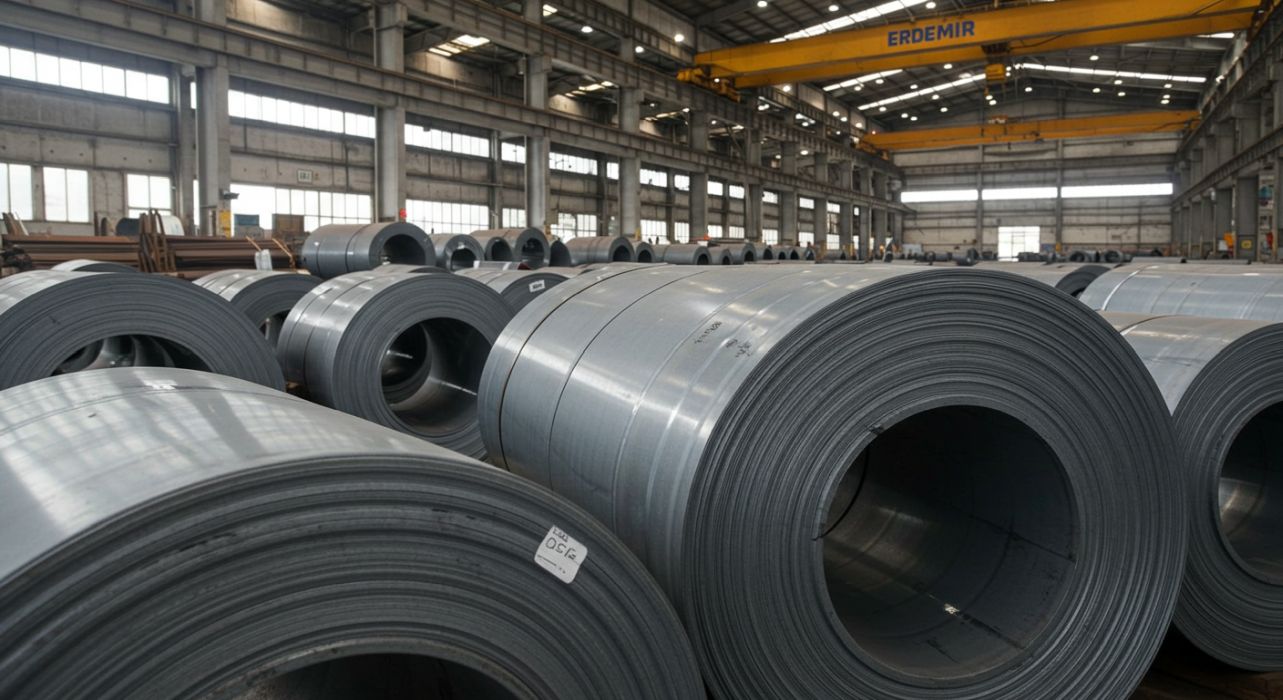 Farklı kalite standartlarına sahip Magnelis sac ruloları