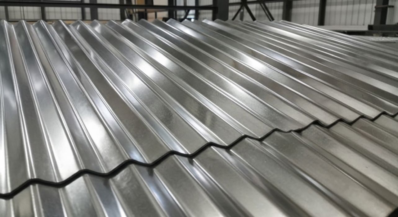 Farklı RAL kodlarına sahip oluklu sac renk kartelası