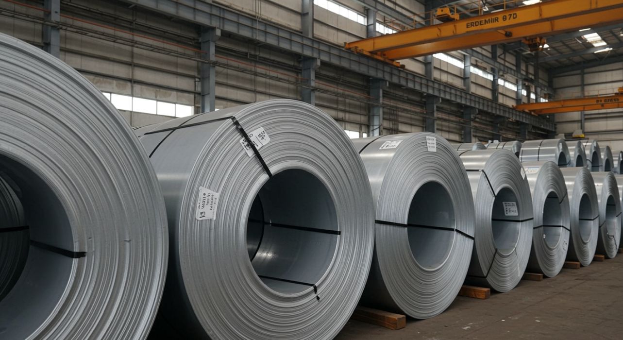 Farklı ebat ve kalite seçenekleriyle rulo sac bobinleri