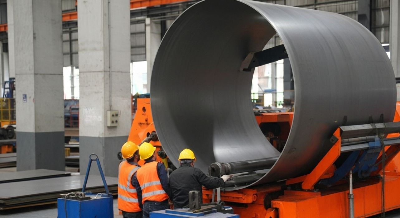 Silindir sac büküm işleminin tanımı ve aşamaları